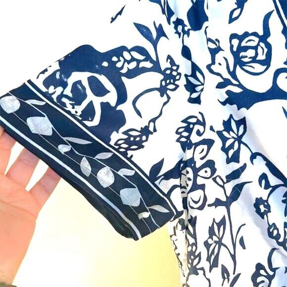 Tendency Women's V-Neck Floral Knee Length Dress Size XXL - Picture 4 of 7